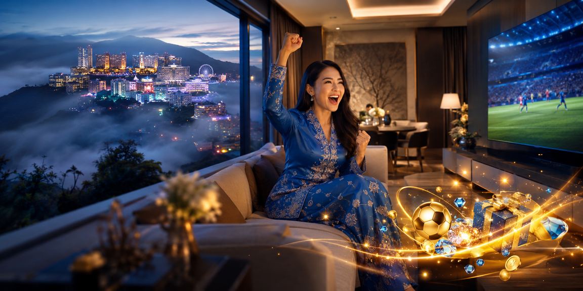 Suasana hiburan premium di Genting Highlands dengan pakaian tradisional baju kurung Malaysia