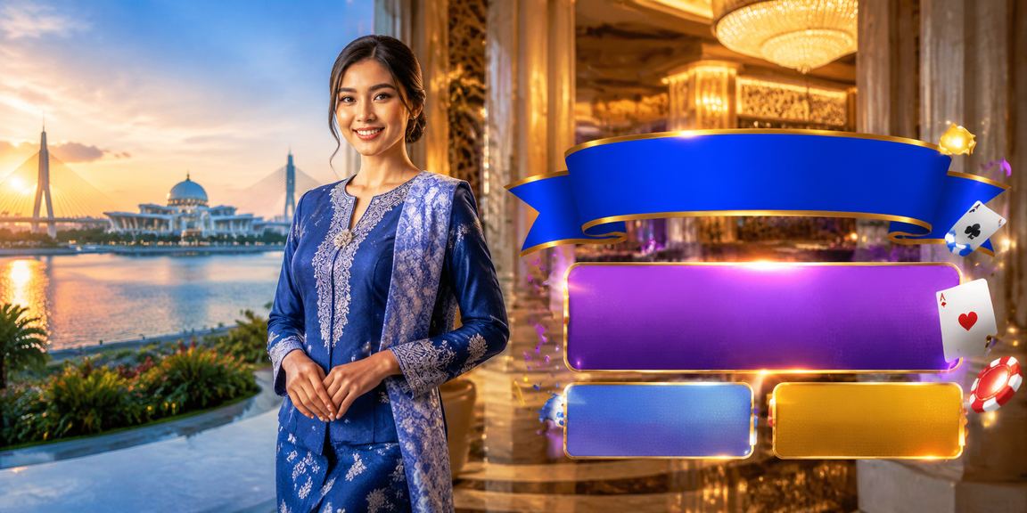 Pemain bertaruh sukan di Putrajaya dengan pakaian tradisional baju kurung